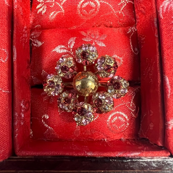 Louis Vuitton Mille et Nuit Crystal Cocktail Ring - Picture 4 of 8